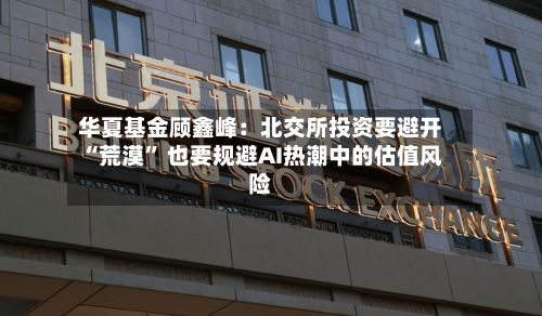 华夏基金顾鑫峰：北交所投资要避开“荒漠” 也要规避AI热潮中的估值风险-第2张图片