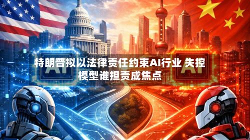 特朗普拟以法律责任约束AI行业 失控模型谁担责成焦点