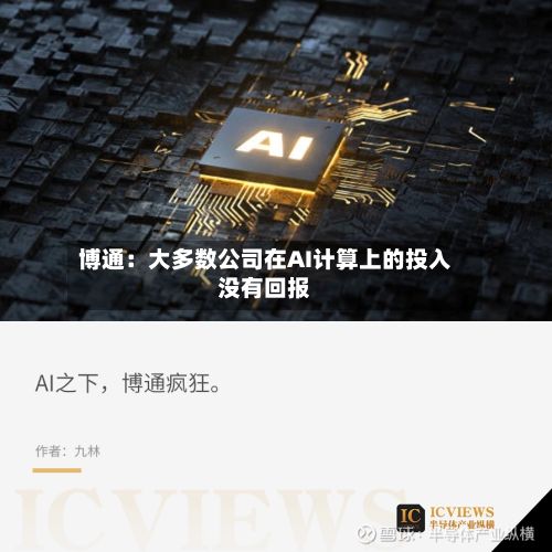 博通：大多数公司在AI计算上的投入没有回报-第2张图片