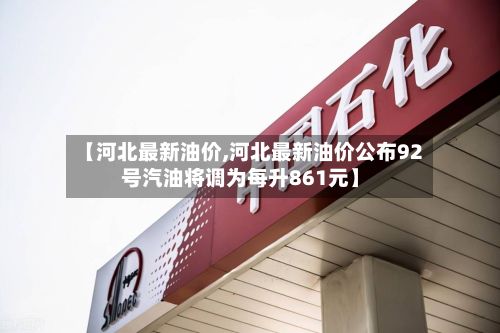 【河北最新油价,河北最新油价公布92号汽油将调为每升861元】-第2张图片