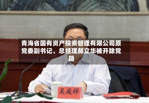 青海省国有资产投资管理有限公司原党委副书记	、总经理郝立华被开除党籍-第3张图片