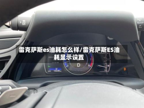 雷克萨斯es油耗怎么样/雷克萨斯ES油耗显示设置