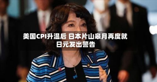 美国CPI升温后 日本片山皋月再度就日元发出警告-第2张图片