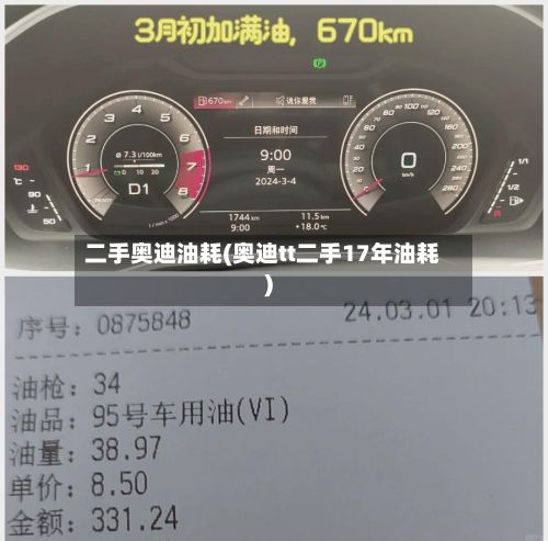 二手奥迪油耗(奥迪tt二手17年油耗)