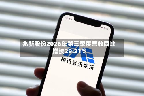 兆新股份2026年第三季度营收同比增长29.21%-第2张图片