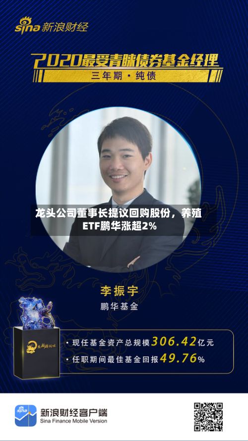 龙头公司董事长提议回购股份，养殖ETF鹏华涨超2%