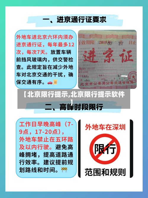 【北京限行提示,北京限行提示软件】