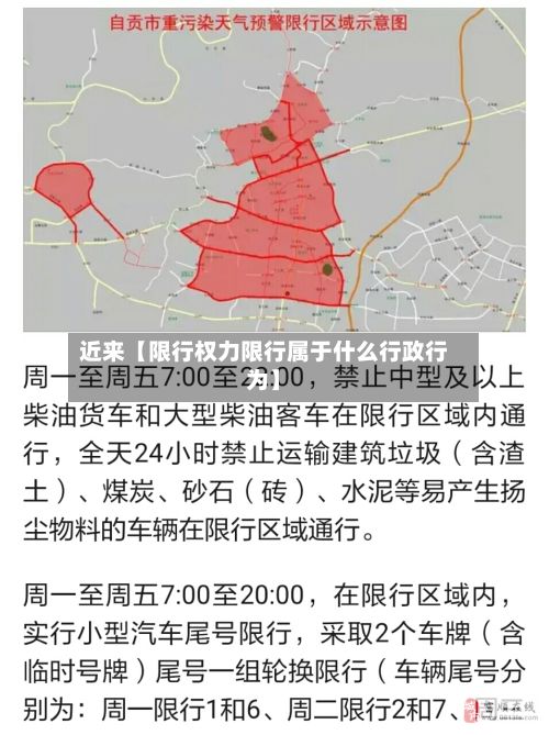 近来【限行权力限行属于什么行政行为】-第2张图片