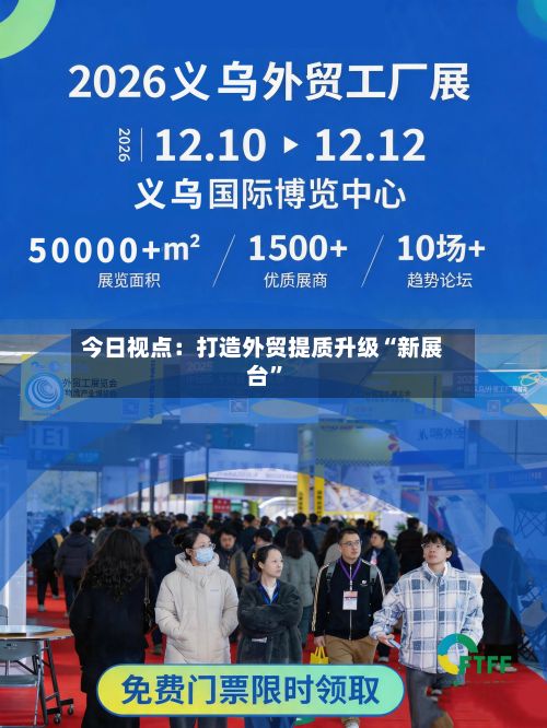 今日视点：打造外贸提质升级“新展台”-第3张图片