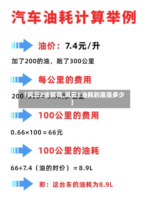 【风云2油耗高,风云2油耗到底是多少】