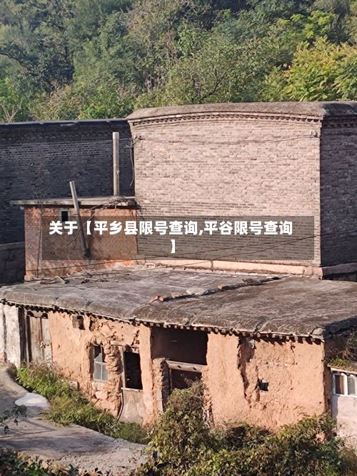 关于【平乡县限号查询,平谷限号查询】-第2张图片