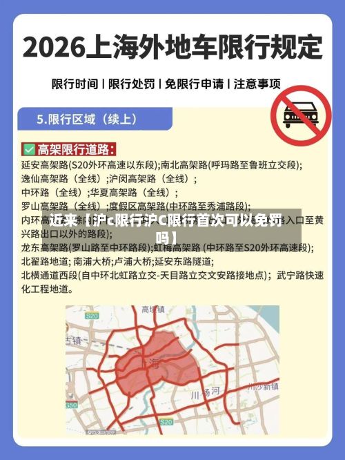 近来【沪c限行沪C限行首次可以免罚吗】-第3张图片