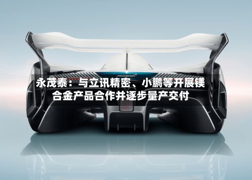 永茂泰：与立讯精密、小鹏等开展镁合金产品合作并逐步量产交付-第2张图片
