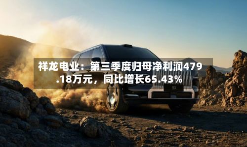 祥龙电业：第三季度归母净利润479.18万元，同比增长65.43%-第2张图片