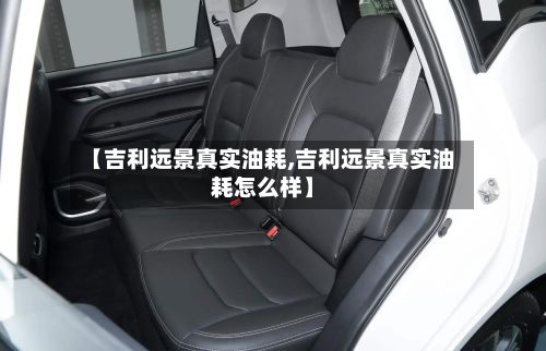 【吉利远景真实油耗,吉利远景真实油耗怎么样】-第2张图片