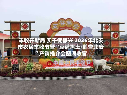 丰收开新局 实干促振兴 2026年北安市农民丰收节暨“豆满黑土·鹅誉北安”产销推介会圆满收官-第2张图片