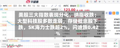 美股三大指数表现分化，纳指收跌；大型科技股多数走弱	，存储概念股下跌，SK海力士跌超2%，闪迪跌0.42%-第2张图片