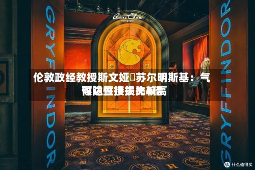 伦敦政经教授斯文娅・苏尔明斯基：气候隐性损失比较高可达直接损失4倍