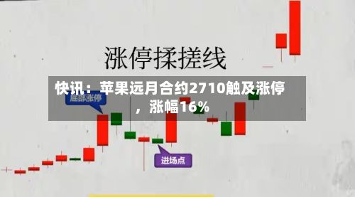 快讯：苹果远月合约2710触及涨停，涨幅16%