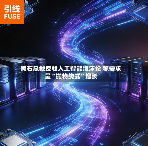 黑石总裁反驳人工智能泡沫论 称需求呈“抛物线式”增长-第2张图片