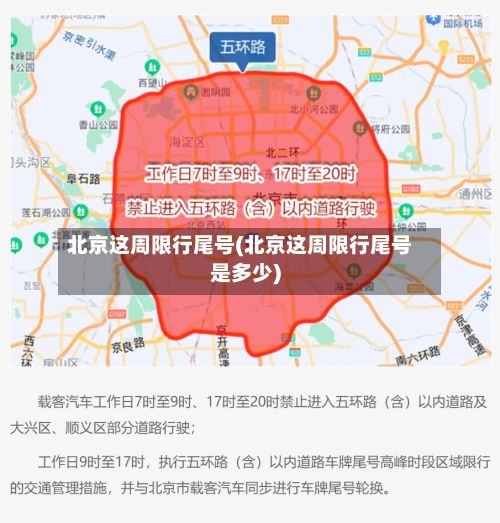 北京这周限行尾号(北京这周限行尾号是多少)