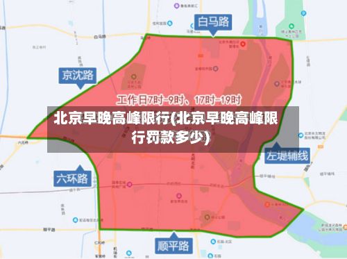 北京早晚高峰限行(北京早晚高峰限行罚款多少)-第3张图片