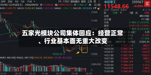 五家光模块公司集体回应：经营正常、行业基本面无重大改变
