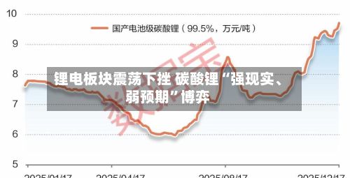 锂电板块震荡下挫 碳酸锂“强现实	、弱预期”博弈-第2张图片