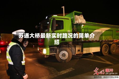 苏通大桥最新实时路况的简单介绍